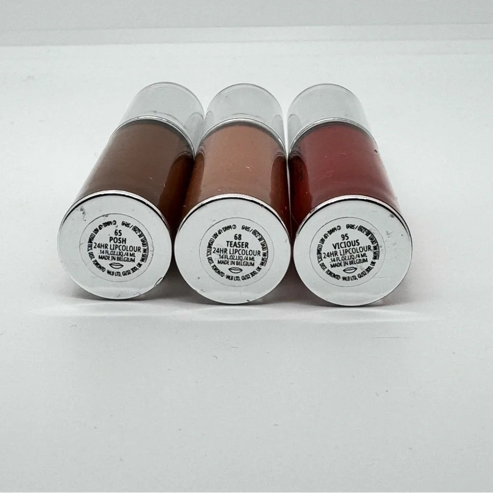 Mac Locked Kiss 24-Hour Hour Lipstick | Posh Brown | Brand New In Box